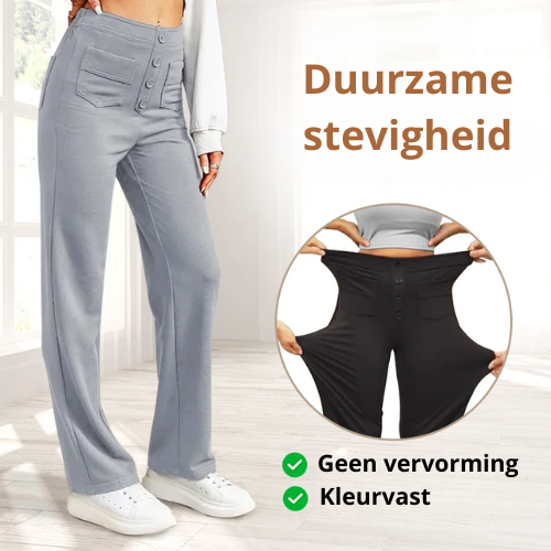ComfortStretch™ | Casual High Waist Stretch Broek