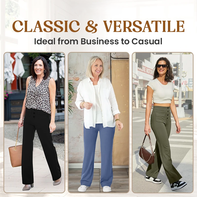 ComfortStretch™ | Casual High Waist Stretch Broek