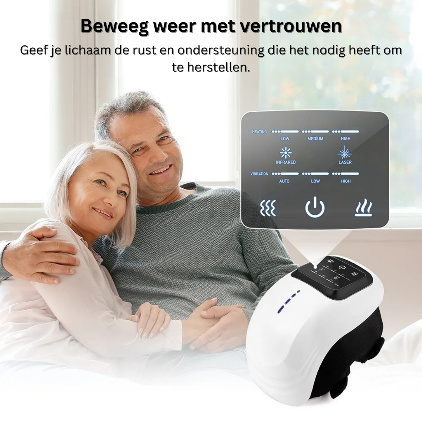 KneeNova™ - Knie Massager Red-Light Therapie