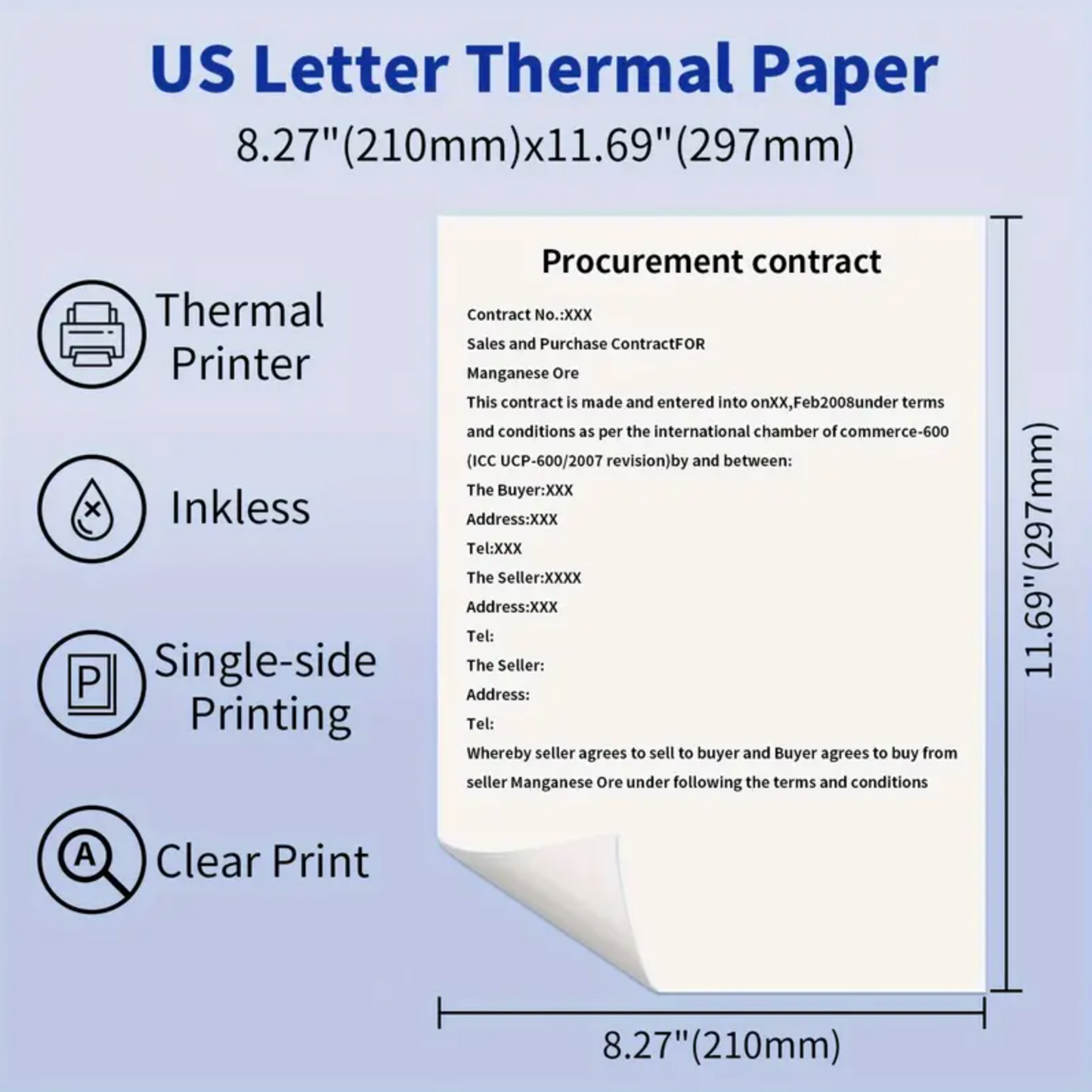 PocketPrint Pro™ Thermatisch Print Papier