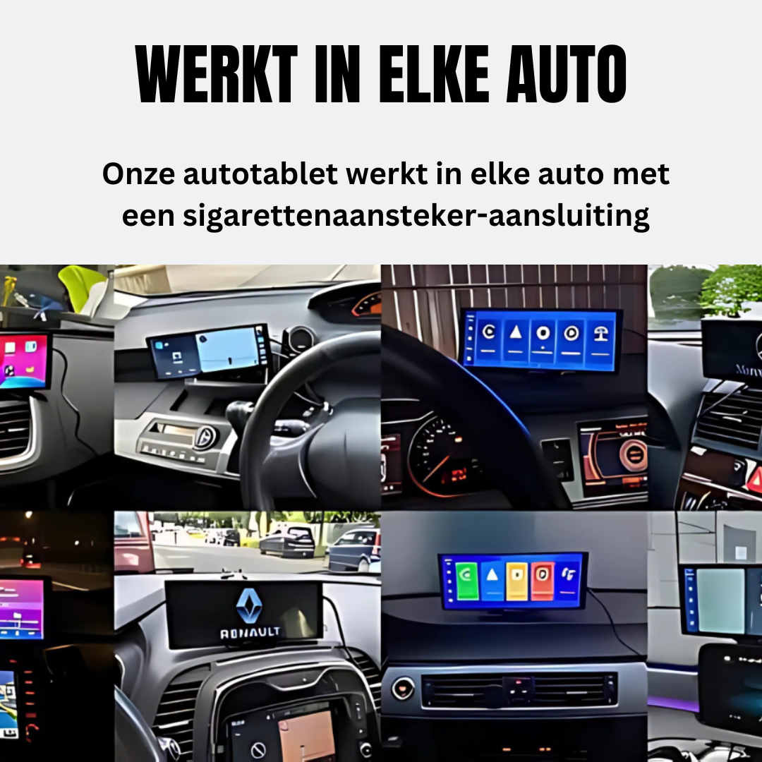 DriveSmart Pro | Apple CarPlay & Android Auto | Geschikt voor elke Auto