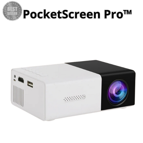 PocketScreen Pro™️ | Mini Projector Voor Films en Console