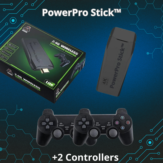 PowerPro Stick™ | Beleef Nostalgie met de Beste 15.000 Klassieke Spellentjes