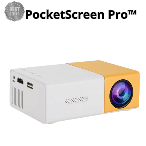 PocketScreen Pro™️ | Mini Projector Voor Films en Console