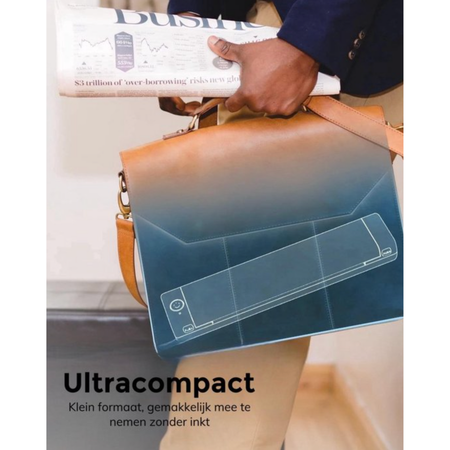 PocketPrint Pro™ | Draagbaar Printen, Nooit Meer Inkt Nodig