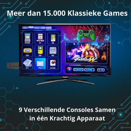 PowerPro Stick™ | Beleef Nostalgie met de Beste 15.000 Klassieke Spellentjes