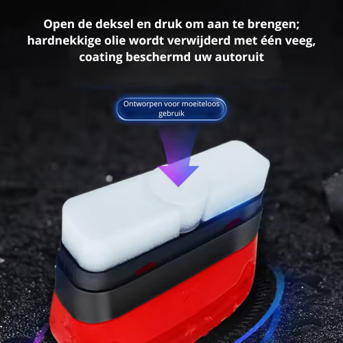 CrystalCoat Pro | Glascoating Met Borstel Voor Autoruiten Bescherming