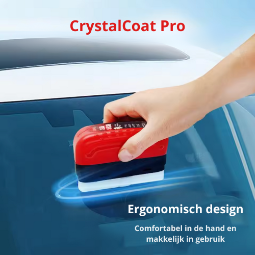 CrystalCoat Pro | Glascoating Met Borstel Voor Autoruiten Bescherming