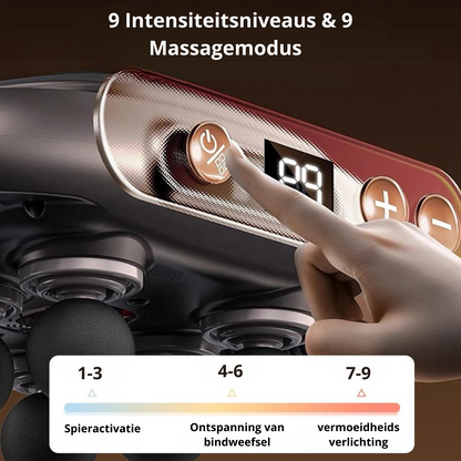 VibroMax Pro™ | 6-Hoofdige Massagepistool