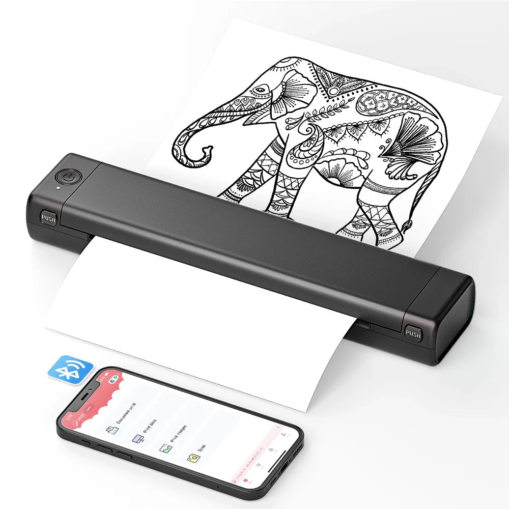 PocketPrint Pro™ | Draagbaar Printen, Nooit Meer Inkt Nodig